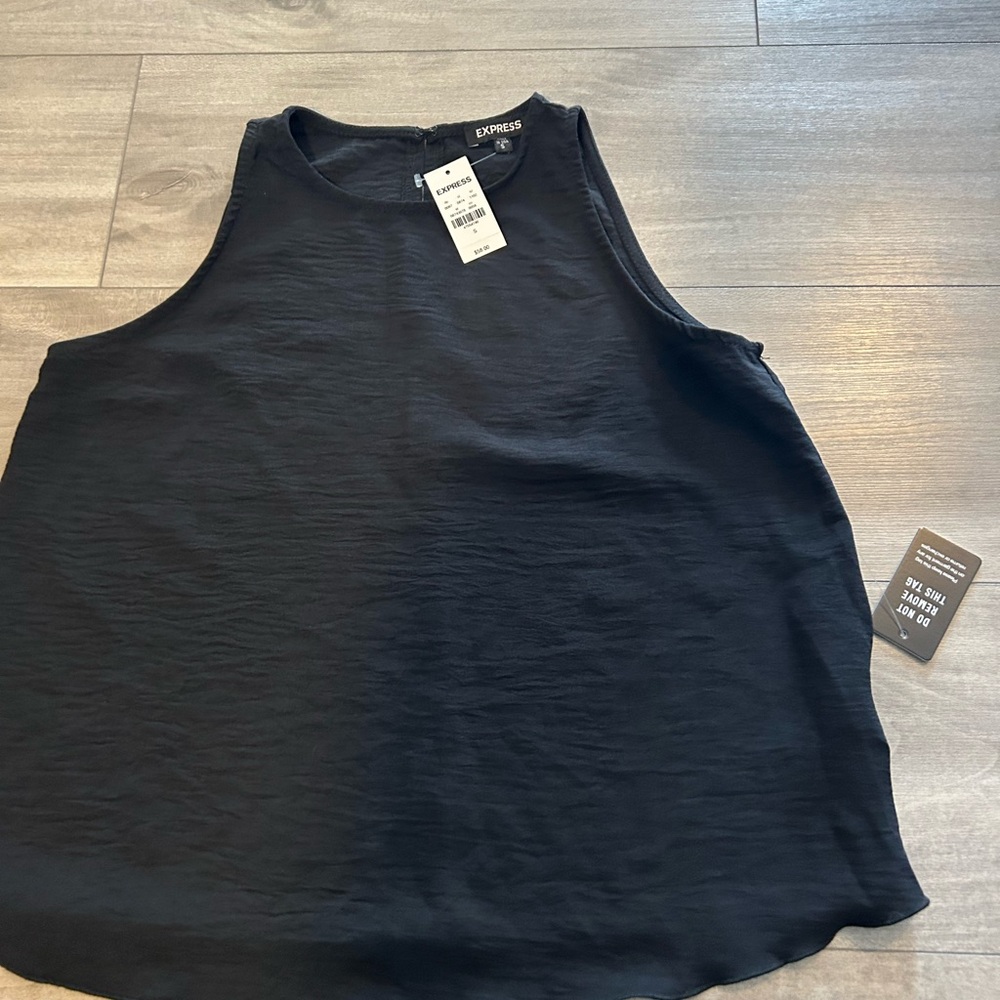 Express Black Sleeveless Top